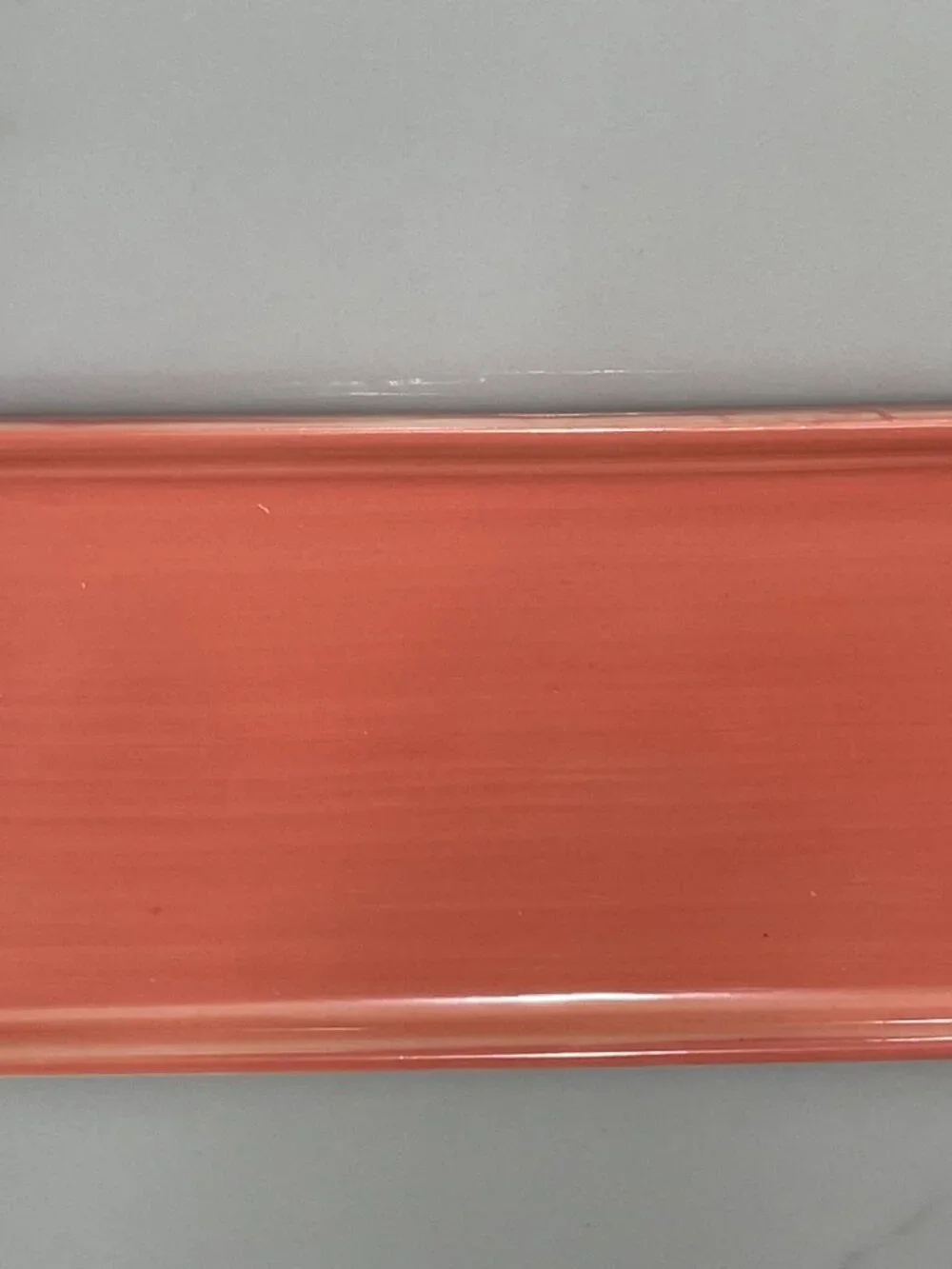 Anthropologie Chintzware Leopard Butter Dish Coral Pink-NEW